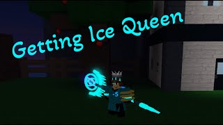 Getting Ice Queen Roblox Critical Legends [upl. by Birk807]