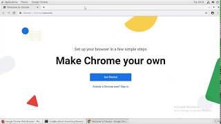 How to install google chrome in CentOS 7 [upl. by Ecnerrat]