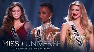 Miss Universe 2019 Top 3 Question and Answer Round  Miss Universe 2019 [upl. by Nimrac]