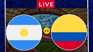 ARGENTINA vs COLOMBIA  LIVE Copa America 2021 Semi Final  Football Match [upl. by Enylcaj]