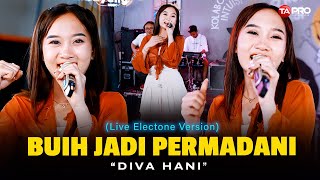 Diva Hani  Buih Jadi Permadani Live Dangdut Electone  Mungkinkah diri ini dapat merubah buih [upl. by Mindi]