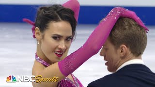 Chock and Bates are Too Darn Hot at Four Continents I NBC Sports [upl. by Haidabo]