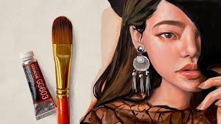 GOUACHE FOR BEGINNERS  tools blending tips and more [upl. by Nash168]