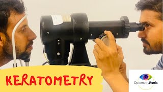 Keratometer  Keratometry  Procedure  Types  uses and calibration [upl. by Ailee421]