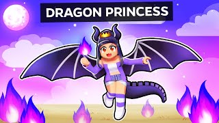 Playing as the DRAGON PRINCESS In Roblox [upl. by Bryanty]