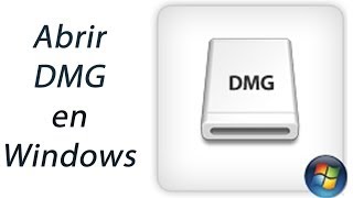 Abrir archivo DMG en Windows [upl. by Hasile]