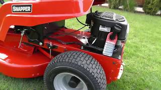 2013 Snapper RE 100 Riding Mower Review [upl. by Isawk]