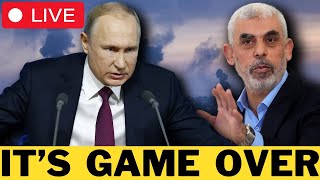 🚨 LIVE Russia Sends WARNING To Hamas [upl. by Nollie]