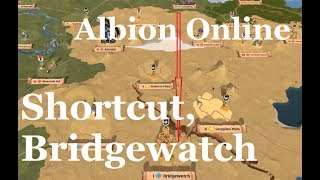 Albion Online  Caerleon to Bridgewatch fast almost safely [upl. by Aldas]