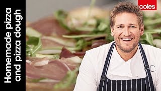 How to Make Easy Pizza Dough from Scratch  Cook with Curtis Stone  Coles [upl. by Crellen]