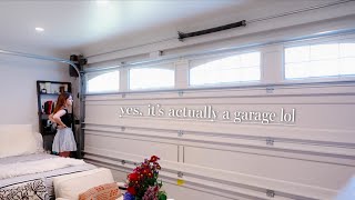 I Live in a Renovated Garage in LA  Tiny House Tour [upl. by Aeiram]