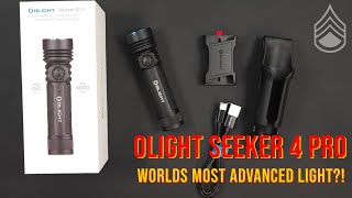 Olight Seeker 4 Pro  Is This The Worlds Most Advanced Light [upl. by Norha]