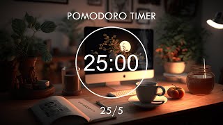 25 Minute Countdown Timer for Study Sessions [upl. by Josler]