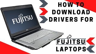 How to easy find and download drivers for fujitsu laptops [upl. by Shaikh]