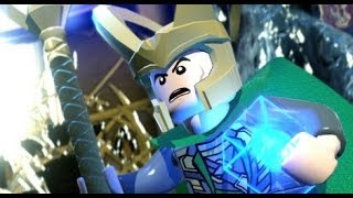 LEGO Marvel Super Heroes 100 Walkthrough Part 7  Bifrosty Reception Loki Boss Fight [upl. by Penelope22]