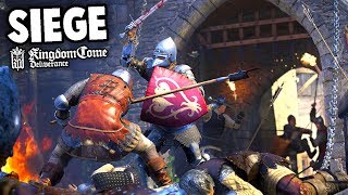 EPIC Castle Siege amp Sword Fights Kingdom Come Deliverance Gameplay Kingdom Come Ep 1 [upl. by Adnam]