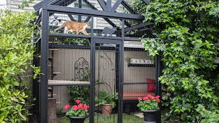 SERENAS GARDEN GETAWAY CATIOS by Catio Spaces [upl. by Hillhouse]