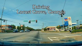 Locust Grove Georgia  Drive Tour  USA [upl. by Funch]