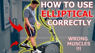 Youre Using the Elliptical WRONG  Physical Therapist Explains [upl. by Auqinehs]