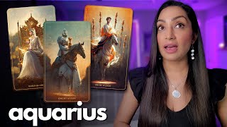 AQUARIUS 🕊️ quotTomorrow Your Life Changes Forever Aquariusquot • Tarot Reading Today [upl. by Necaj995]