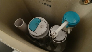 How to Adjust the Flush Water Level on a dual flush Toilet [upl. by Nageek]