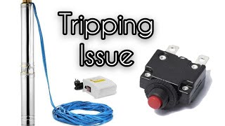 Submersible Water Pump Tripping Problem  Overload Switch Problem [upl. by Paver]