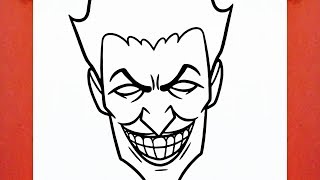 HOW TO DRAW THE JOKER [upl. by Liggett]