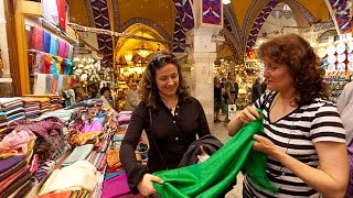 Istanbul Turkey Grand Bazaar  Rick Steves’ Europe Travel Guide  Travel Bite [upl. by Alaunnoif]