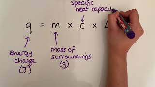 Calculating enthalpy change [upl. by Friede221]