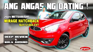 2021 Mitsubishi Mirage Hatchback GLX 12 Gas CVT  Deep Review Walk Around  Red [upl. by Cleavland864]