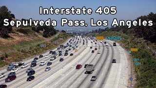 20170416  Interstate 405  Sepulveda Pass Los Angeles California [upl. by Allcot196]