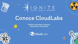 Práctica laboratorio Química Simuladores CloudLabs [upl. by Gilus]