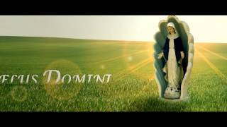 Angelus Domini The Angelus in Latin [upl. by Einafpets]