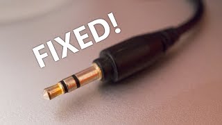 How to fix a broken headphone jack [upl. by Colbye]