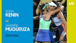 Sofia Kenin vs Garbiñe Muguruza Full Match  Australian Open 2020 Final [upl. by Airolg]