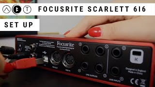 Focusrite Scarlett 6i6 2nd Gen Set Up [upl. by Lettig]