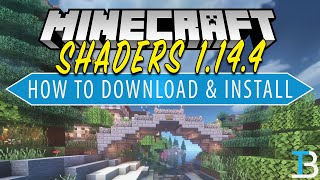 How To Download amp Install Shaders in Minecraft 1144 [upl. by Nnaoj]