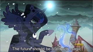 Lunas Future With Lyrics  My Little Pony Friendship is Magic Song [upl. by Nainatrad233]