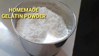 Homemade gelatin powder [upl. by Josey]