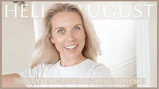 HELLO AUGUST  Storage Room Clearout Autumn Decor Organisation amp Monthly Favourites [upl. by Roti]