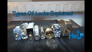 64 Different Types Of Locks You May Encounter While Learning To Pick Locks [upl. by Annaoi]