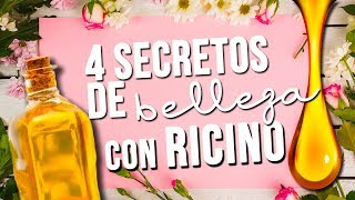 4 TIPS DE BELLEZA con ACEITE DE RICINO  SECRETOS QUE DEBES SABER❤️ [upl. by Ayikan]