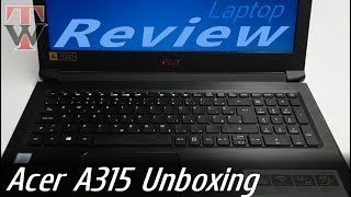 Acer Aspire A315  Unboxing amp Review [upl. by Ynahirb369]