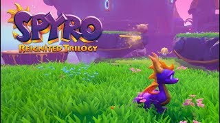 Spyro Reignited Trilogy  Spyro the Dragon 120 Walkthrough Part 27  Lofty Castle [upl. by Karwan]