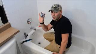 How to Replace a Bathtub Drain 🛁 [upl. by Doralia573]