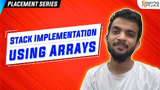 Implementation of Stack using Arrays [upl. by Annabela3]