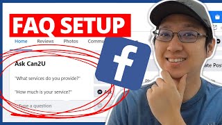 How To Set Up Frequently Ask Questions FAQ on Facebook Page [upl. by Aidnama651]