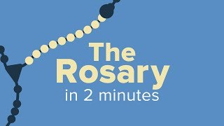 The Rosary in 2 Minutes [upl. by Jerrol]