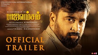 Rajavamsam  Official Trailer  Sasikumar  Nikki Galrani  Yogi Babu  Sam CS  KV Kathirvelu [upl. by Namaan]