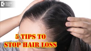 5 Tips on How To Stop Hair Loss And Regrow Hair Naturally  Dr Rasya Dixit  Doctors Circle [upl. by Adao]